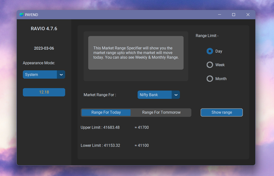 PAYEND App screenshot